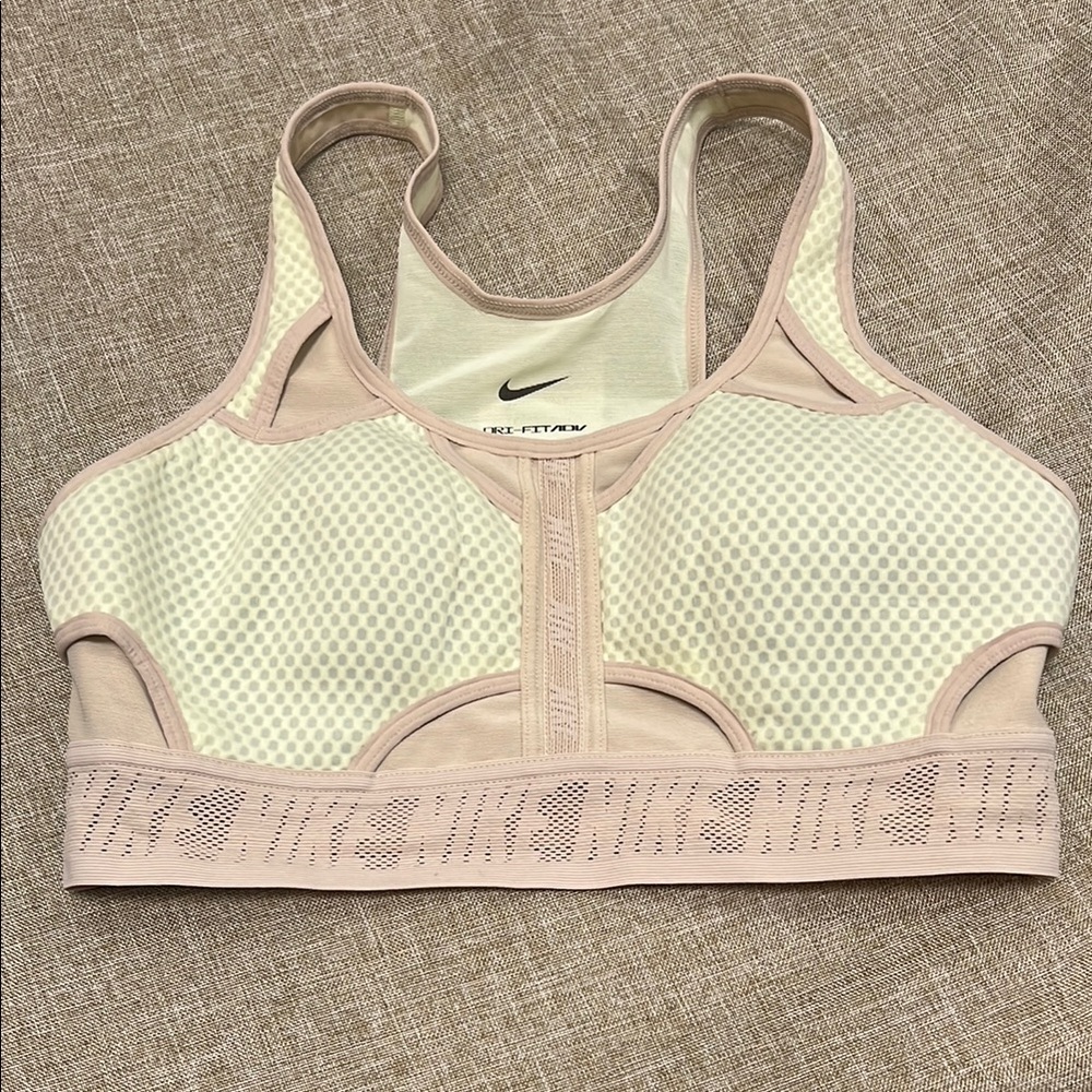 Nike Beige Sports Bra
